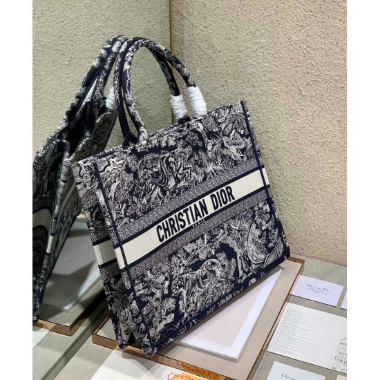 Christian Dior Borse grande libro Dior blu scuro Christian Dior Borse grande libro Dior blu scuro