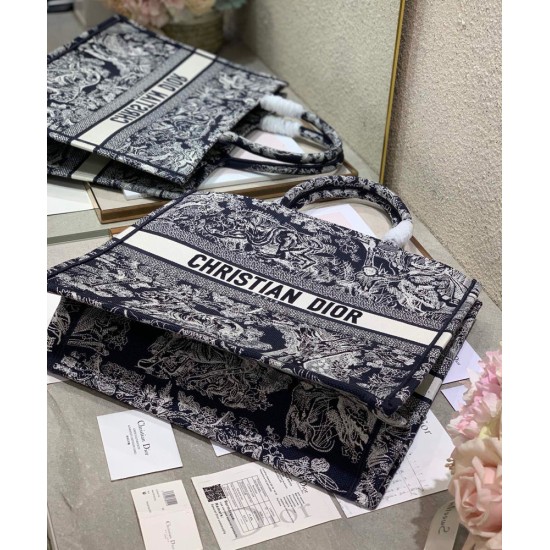 Christian Dior Borse grande libro Dior blu scuro Christian Dior Borse grande libro Dior blu scuro