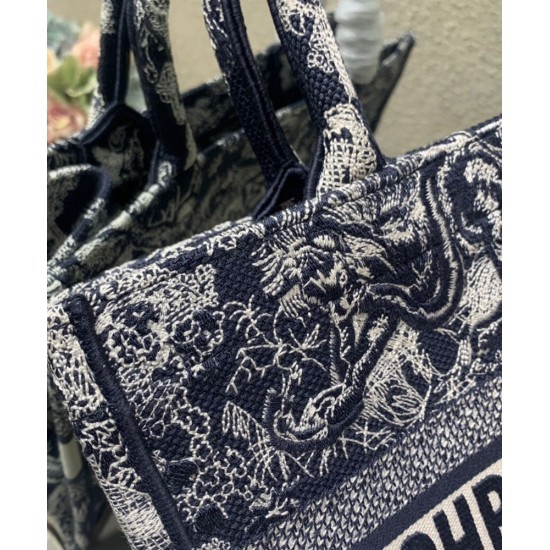 Christian Dior Borse grande libro Dior blu scuro Christian Dior Borse grande libro Dior blu scuro