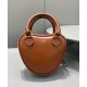 Celine Cuore Medio Pelle Di Vitello Liscia Caffè Celine Cuore Medio Pelle Di Vitello Liscia Caffè