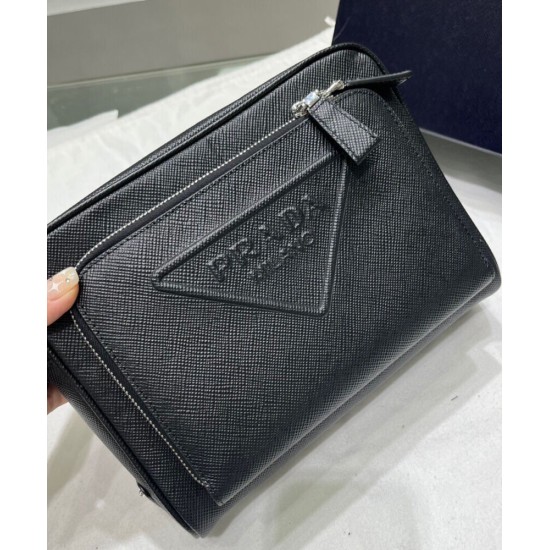 Borsa a Spalla Prada Pelle Saffiano 2VH152 Nera Borsa a Spalla Prada Pelle Saffiano 2VH152 Nera