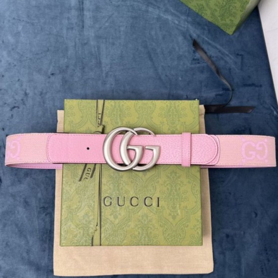 Replica Cintura larga Gucci GG Marmont 400593 40mm Rosa imitazioni Miglior Prezzo Cintura larga Gucci GG Marmont 400593 40mm Rosa Replica
