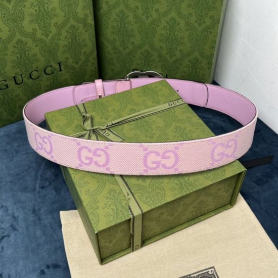 Replica Cintura larga Gucci GG Marmont 400593 40mm Rosa imitazioni Miglior Prezzo Cintura larga Gucci GG Marmont 400593 40mm Rosa Replica