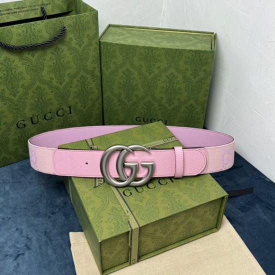 Replica Cintura larga Gucci GG Marmont 400593 40mm Rosa imitazioni Miglior Prezzo Cintura larga Gucci GG Marmont 400593 40mm Rosa Replica
