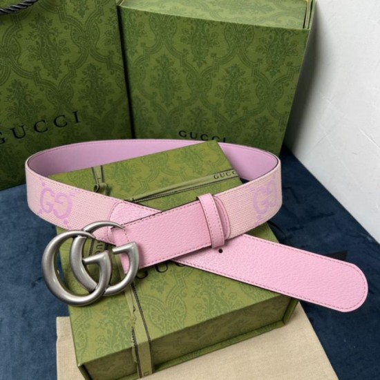 Replica Cintura larga Gucci GG Marmont 400593 40mm Rosa imitazioni Miglior Prezzo Cintura larga Gucci GG Marmont 400593 40mm Rosa Replica