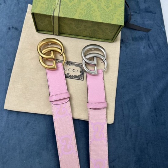 Replica Cintura larga Gucci GG Marmont 400593 40mm Rosa imitazioni Miglior Prezzo Cintura larga Gucci GG Marmont 400593 40mm Rosa Replica