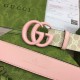 Replica Cintura larga Gucci GG Marmont 400593 40mm Rosa imitazioni Miglior Prezzo Cintura larga Gucci GG Marmont 400593 40mm Rosa Replica