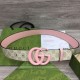Replica Cintura larga Gucci GG Marmont 400593 40mm Rosa imitazioni Miglior Prezzo Cintura larga Gucci GG Marmont 400593 40mm Rosa Replica