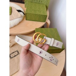 Cintura sottile Gucci GG Marmont 625839 30mm Oro Cintura sottile Gucci GG Marmont 625839 30mm Oro