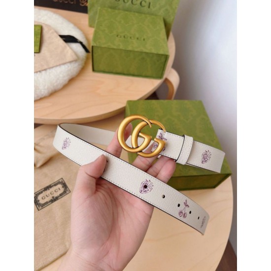Replica Cintura sottile Gucci GG Marmont 625839 30mm Oro imitazioni Miglior Prezzo Cintura sottile Gucci GG Marmont 625839 30mm Oro Replica