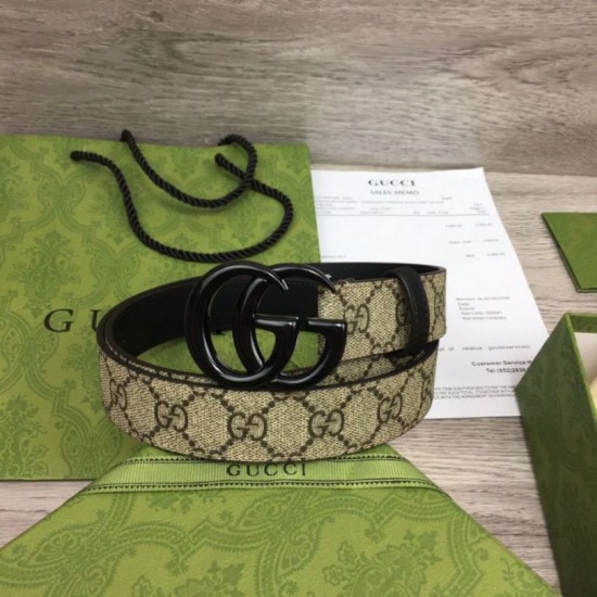 Replica Cintura sottile Gucci GG Marmont 414516 Marrone imitazioni Miglior Prezzo Cintura sottile Gucci GG Marmont 414516 Marrone Replica