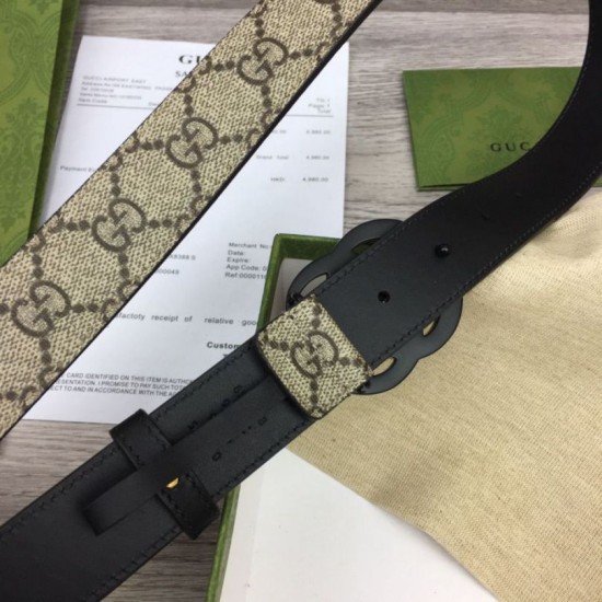 Replica Cintura sottile Gucci GG Marmont 414516 Marrone imitazioni Miglior Prezzo Cintura sottile Gucci GG Marmont 414516 Marrone Replica