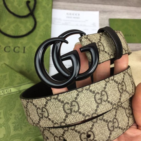 Replica Cintura sottile Gucci GG Marmont 414516 Marrone imitazioni Miglior Prezzo Cintura sottile Gucci GG Marmont 414516 Marrone Replica