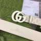 Replica Cintura larga Gucci GG Marmont 400593 40mm Bianca imitazioni Miglior Prezzo Cintura larga Gucci GG Marmont 400593 40mm Bianca Replica