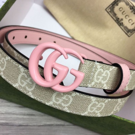 Miglior Prezzo Cintura sottile Gucci GG Marmont 409417 20mm Replica