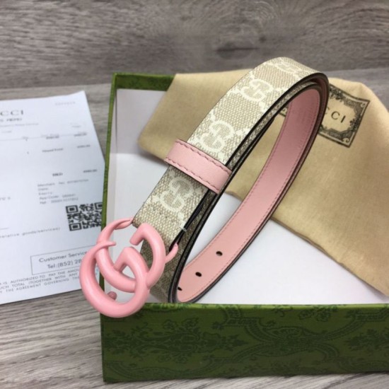Miglior Prezzo Cintura sottile Gucci GG Marmont 409417 20mm Replica