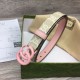 Miglior Prezzo Cintura sottile Gucci GG Marmont 409417 20mm Replica