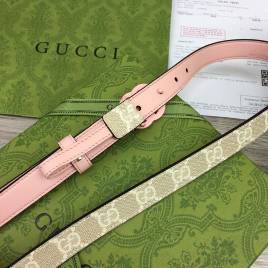 Miglior Prezzo Cintura sottile Gucci GG Marmont 409417 20mm Replica