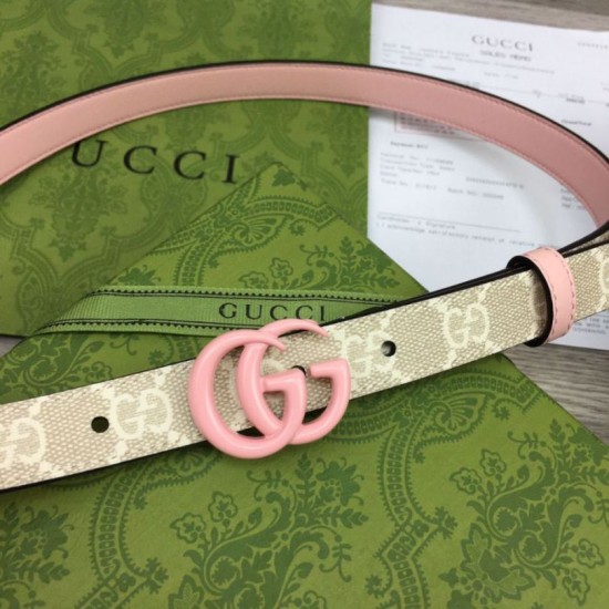 Miglior Prezzo Cintura sottile Gucci GG Marmont 409417 20mm Replica