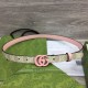 Miglior Prezzo Cintura sottile Gucci GG Marmont 409417 20mm Replica