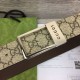Replica Cintura Gucci GG con fibbia rettangolare 722370 35mm Marrone Argento imitazioni Miglior Prezzo Cintura Gucci GG con fibbia rettangolare 722370 35mm Marrone Argento Replica