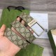Replica Cintura Gucci GG con fibbia rettangolare 722370 35mm Marrone Argento imitazioni Miglior Prezzo Cintura Gucci GG con fibbia rettangolare 722370 35mm Marrone Argento Replica