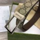 Replica Cintura Gucci GG con fibbia rettangolare 722370 35mm Marrone Argento imitazioni Miglior Prezzo Cintura Gucci GG con fibbia rettangolare 722370 35mm Marrone Argento Replica