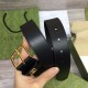 Replica Cintura Gucci con fibbia quadrata e Interlocking G 673921 Nera imitazioni Miglior Prezzo Cintura Gucci con fibbia quadrata e Interlocking G 673921 Nera Replica
