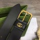 Replica Cintura Gucci con fibbia quadrata e Interlocking G 673921 Nera imitazioni Miglior Prezzo Cintura Gucci con fibbia quadrata e Interlocking G 673921 Nera Replica