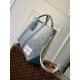 Miglior Prezzo Borsa tote Louis Vuitton M22537 Louis Vuitton Weekend NM blu denim lavato Replica