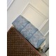 Miglior Prezzo Borsa tote Louis Vuitton M22537 Louis Vuitton Weekend NM blu denim lavato Replica