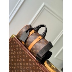 LV Keepall Bandoulière 25 M46687 Monogramma Macassar LV Keepall Bandoulière 25 M46687 Monogramma Macassar
