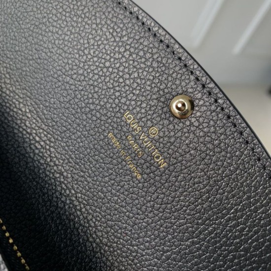 Miglior Prezzo Portafoglio Louis Vuitton Emilie Monogramma bicolore M82340 Nero Replica