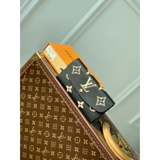 Miglior Prezzo Portafoglio Louis Vuitton Emilie Monogramma bicolore M82340 Nero Replica