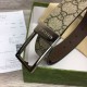 Replica Cintura Gucci GG con fibbia rettangolare 722370 35mm Acciaio Marrone imitazioni Miglior Prezzo Cintura Gucci GG con fibbia rettangolare 722370 35mm Acciaio Marrone Replica
