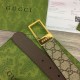 Replica Cintura Gucci GG con fibbia rettangolare 722370 35mm Marrone Oro imitazioni Miglior Prezzo Cintura Gucci GG con fibbia rettangolare 722370 35mm Marrone Oro Replica