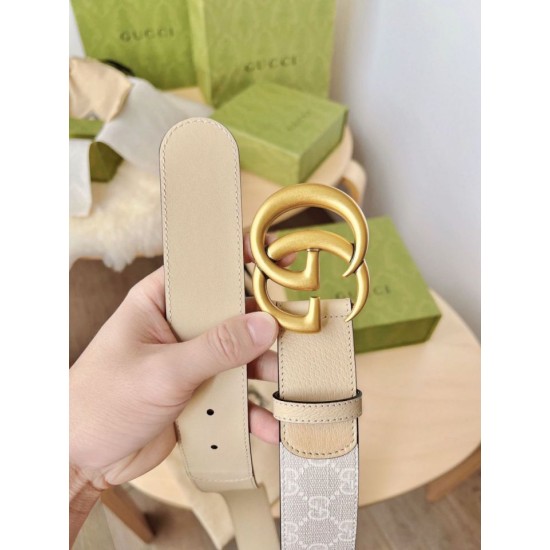 Miglior Prezzo Cintura larga Gucci GG Marmont 400593 38 mm Replica
