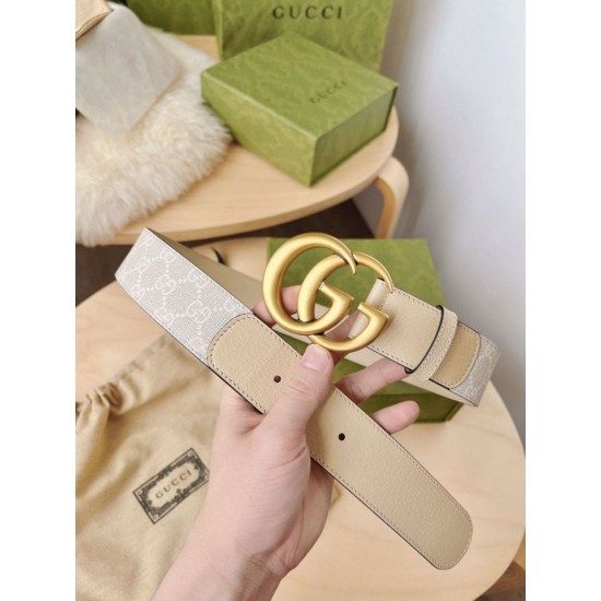 Miglior Prezzo Cintura larga Gucci GG Marmont 400593 38 mm Replica