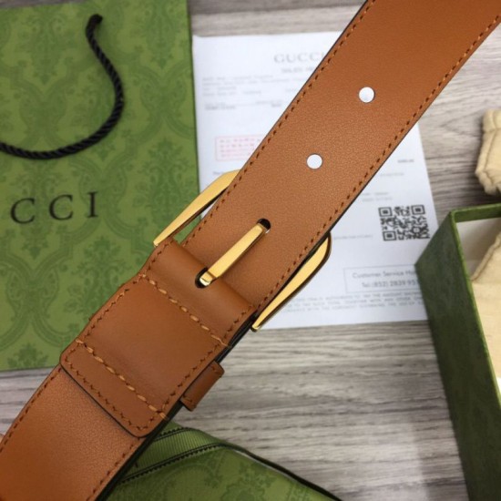 Replica Cintura Gucci con fibbia quadrata e Interlocking G 673921 Marrone imitazioni Miglior Prezzo Cintura Gucci con fibbia quadrata e Interlocking G 673921 Marrone Replica