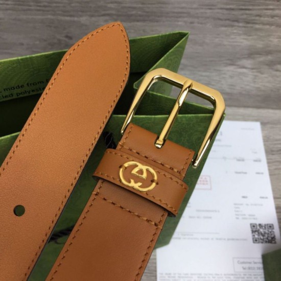 Replica Cintura Gucci con fibbia quadrata e Interlocking G 673921 Marrone imitazioni Miglior Prezzo Cintura Gucci con fibbia quadrata e Interlocking G 673921 Marrone Replica