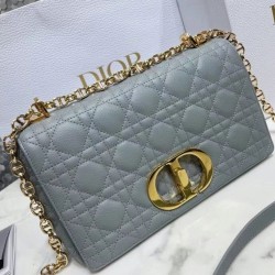 Miglior Prezzo Replica Perfetta Dior Caro Media Cannage Grigio 
