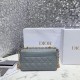 Replica Perfetta Dior Caro Media Cannage Grigio imitazioni Miglior Prezzo Replica Perfetta Dior Caro Media Cannage Grigio