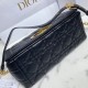Miglior Prezzo Borsa Replica media Dior Caro Cannage nera 