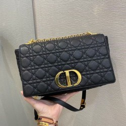 Replica Borsa Caro Dior Grande Cannage Nera imitazioni Miglior Prezzo Borsa Caro Dior Grande Cannage Nera Replica