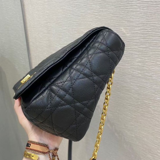 Replica Borsa Caro Dior Grande Cannage Nera imitazioni Miglior Prezzo Borsa Caro Dior Grande Cannage Nera Replica