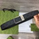 Replica Cintura Gucci GG con fibbia rettangolare 722370 35mm Acciaio Nero imitazioni Miglior Prezzo Cintura Gucci GG con fibbia rettangolare 722370 35mm Acciaio Nero Replica