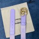 Replica Cintura larga Gucci GG Marmont 400593 40mm Viola imitazioni Miglior Prezzo Cintura larga Gucci GG Marmont 400593 40mm Viola Replica