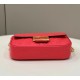 Miglior Prezzo Borsa Midi Fendi Baguette Chain Nappa Rossa Replica