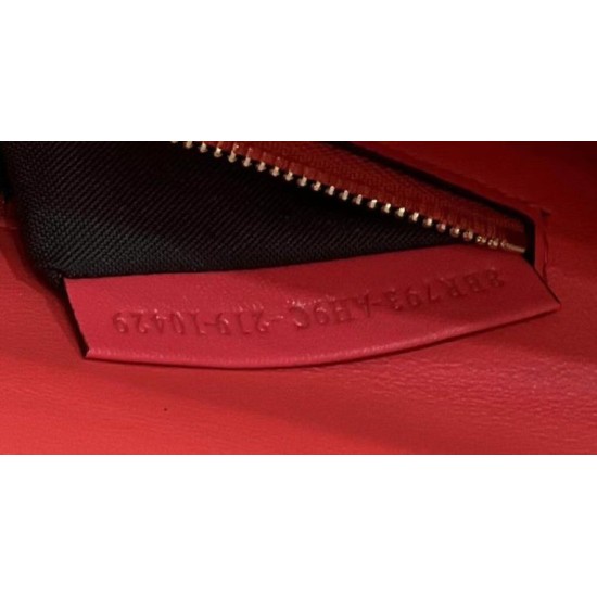 Miglior Prezzo Borsa Midi Fendi Baguette Chain Nappa Rossa Replica