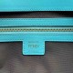 Miglior Prezzo Borse Firmate Replica Baguette Media Fendi Motivo FF Azzurro 